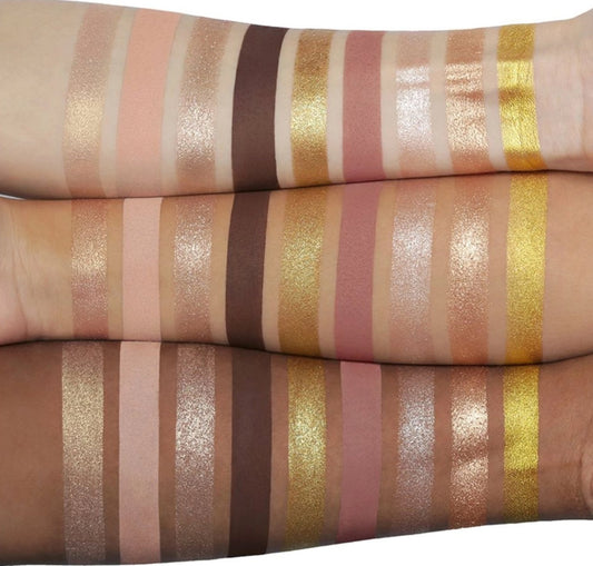 Huda Beauty Gold Obsessions Palette - The Face Method