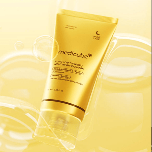 Medicube Kojic Acid Turmeric Night Wrapping Mask 75ml - The Face Method