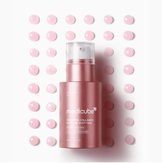 Medicube PDRN Pink Collagen Exosome 7500 Shot 30ml - The Face Method