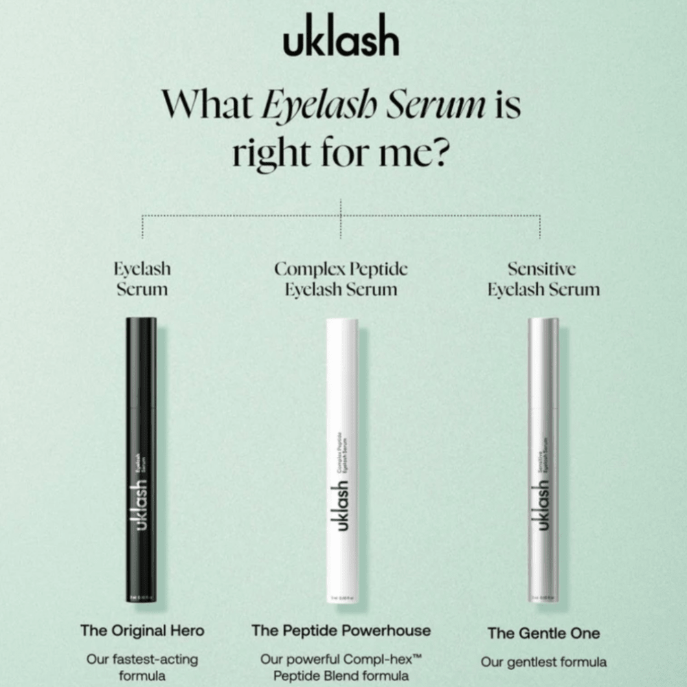 UKLASH Complex Peptide Eyelash Serum 3ml - The Face Method