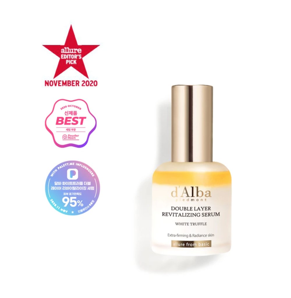 d'Alba PIEDMONT - White Truffle Double Layer Revitalizing Serum 30ml - The Face Method