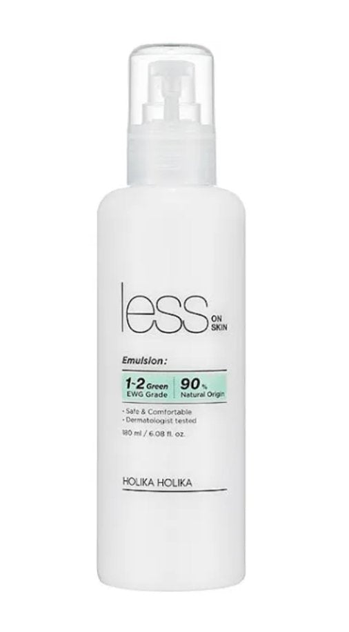 HOLIKA HOLIKA Less On Skin Emulsion 180ml - The Face Method