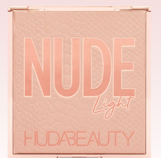 Huda Beauty Light Nude Obsessions Palette - The Face Method