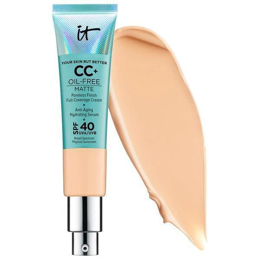 It Cosmetics Your Skin But Better CC Cream Oil Free Matte SPF40 32ml - The Face Method