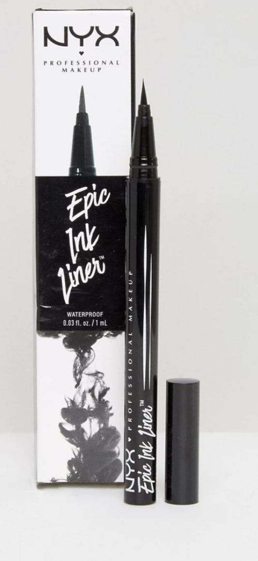 NYX Professional Makeup EPIC Ink Eyeliner Black - The Face Method