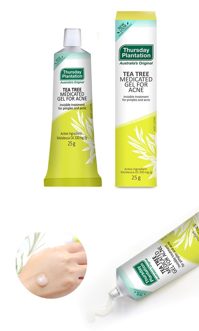 Thursday Plantation Tea Tree Medicated Gel for Acne 25g - The Face Method