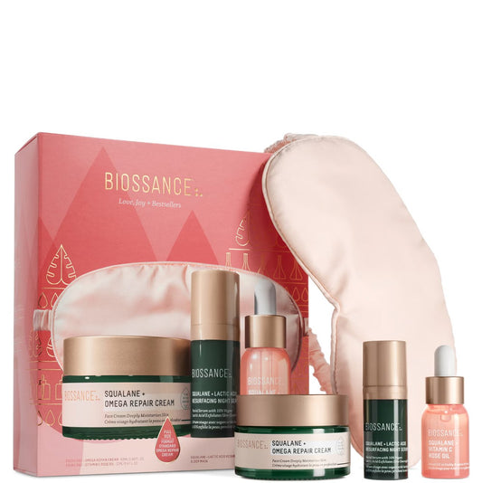 BIOSSANCE Love Joy & Bestsellers Gift Set - The Face Method