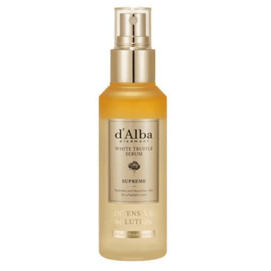 d'Alba PIEDMONT - White Truffle Supreme Intensive Serum 100ml NEW - The Face Method