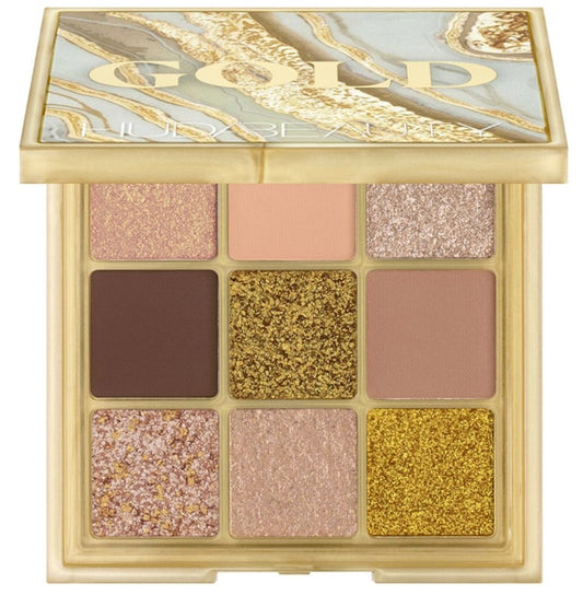 Huda Beauty Gold Obsessions Palette - The Face Method