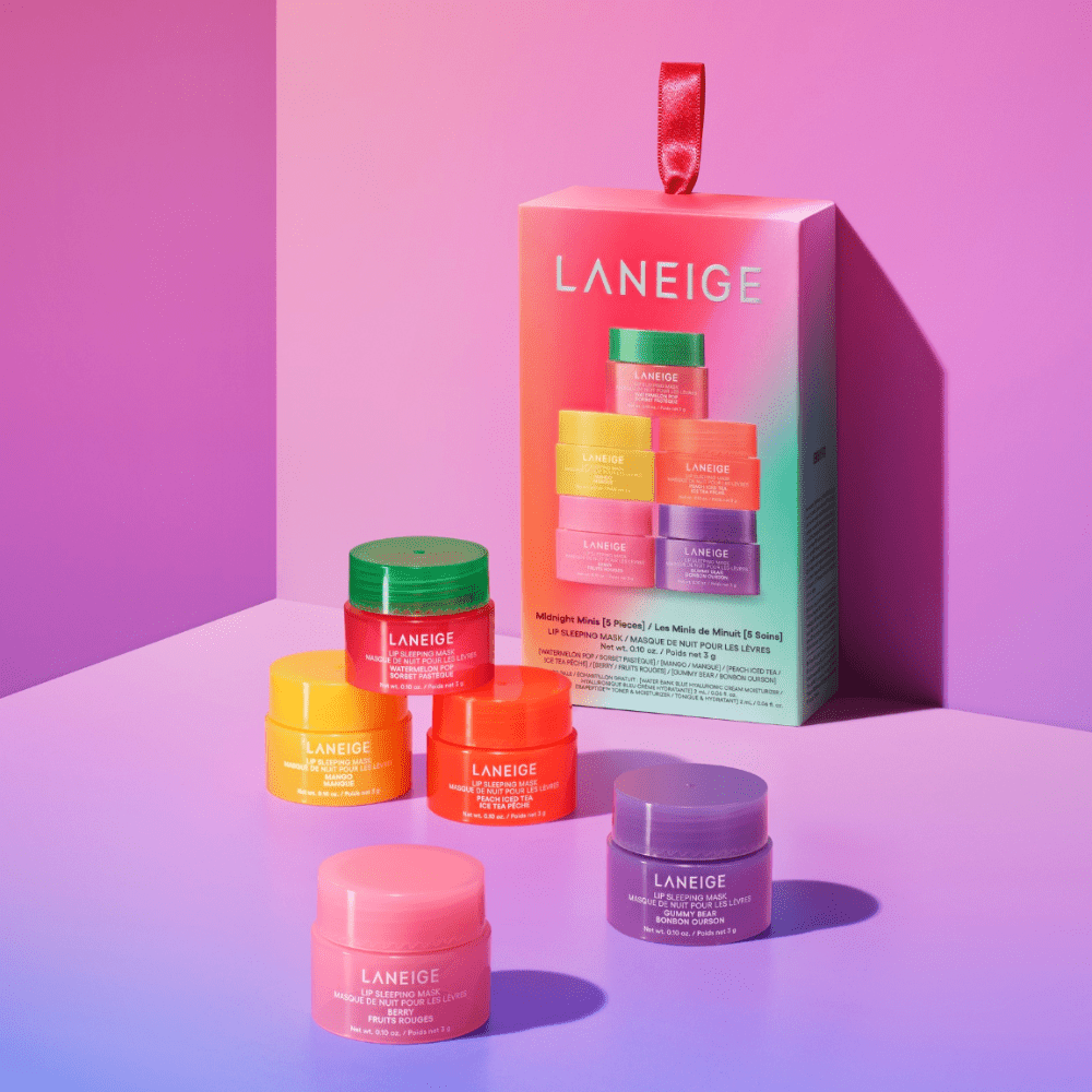 LANEIGE Midnight Minis Set - 5pcs Limited Edition Set - The Face Method