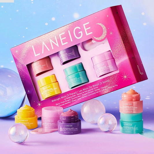 LANEIGE Midnight Minis Set - Lip Sleeping Mask - The Face Method