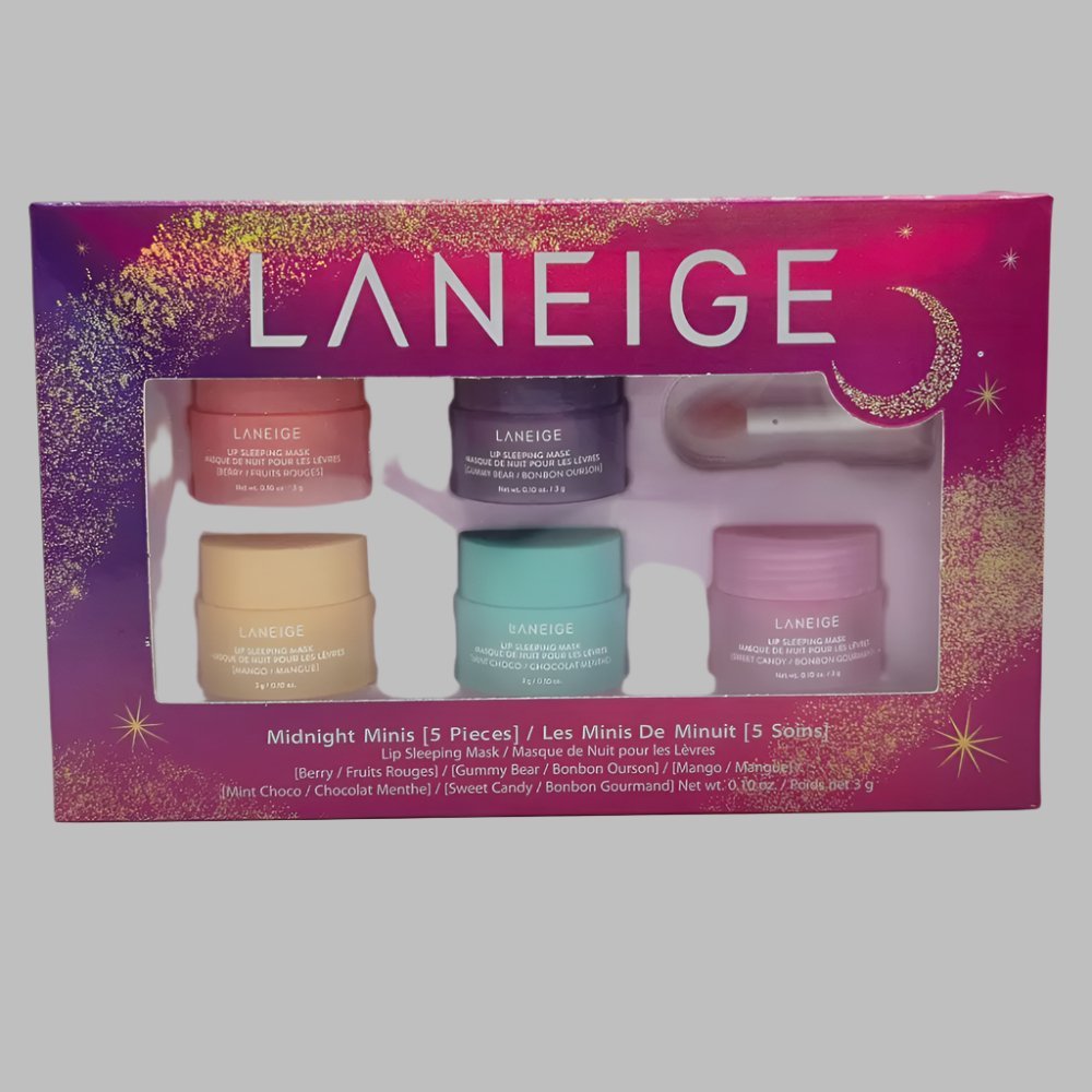 LANEIGE Midnight Minis Set - Lip Sleeping Mask - The Face Method