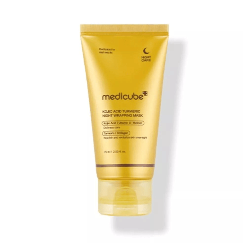 Medicube Kojic Acid Turmeric Night Wrapping Mask 75ml - The Face Method