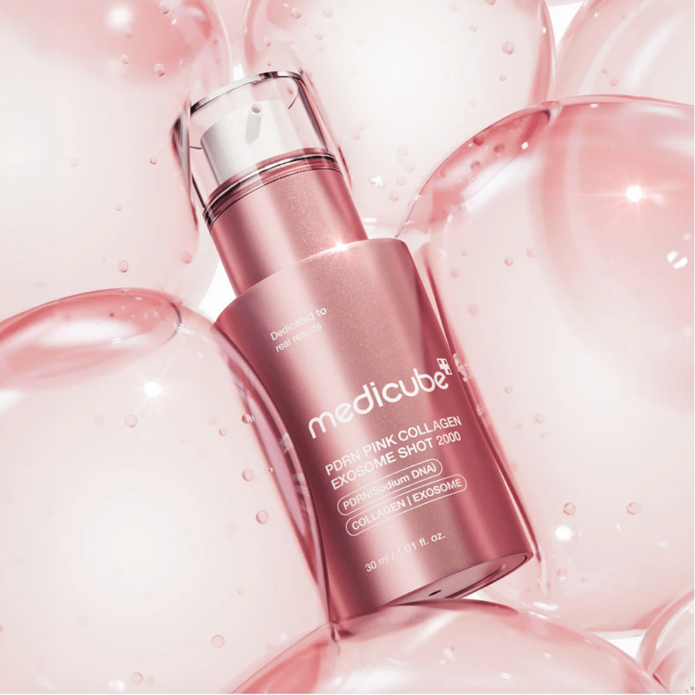Medicube PDRN Pink Collagen Exosome 2000 Shot 30ml - The Face Method