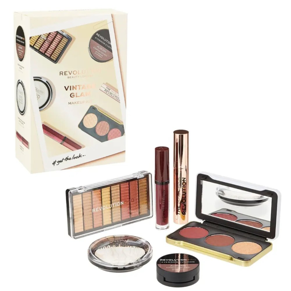 Revolution Vintage Glam Gift Set - The Face Method