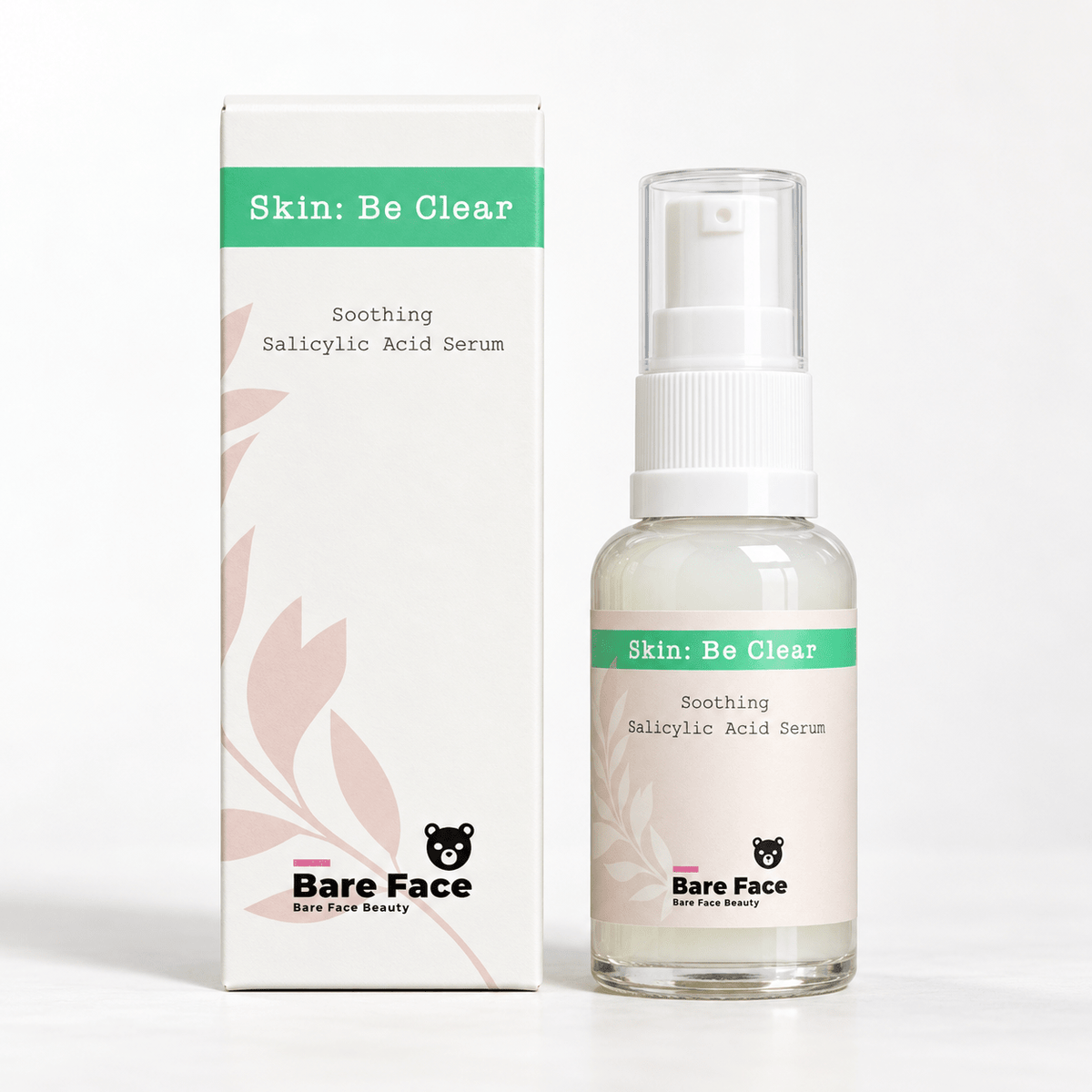 Skin: Be Clear - Soothing Salicylic Serum 30ml - The Face Method