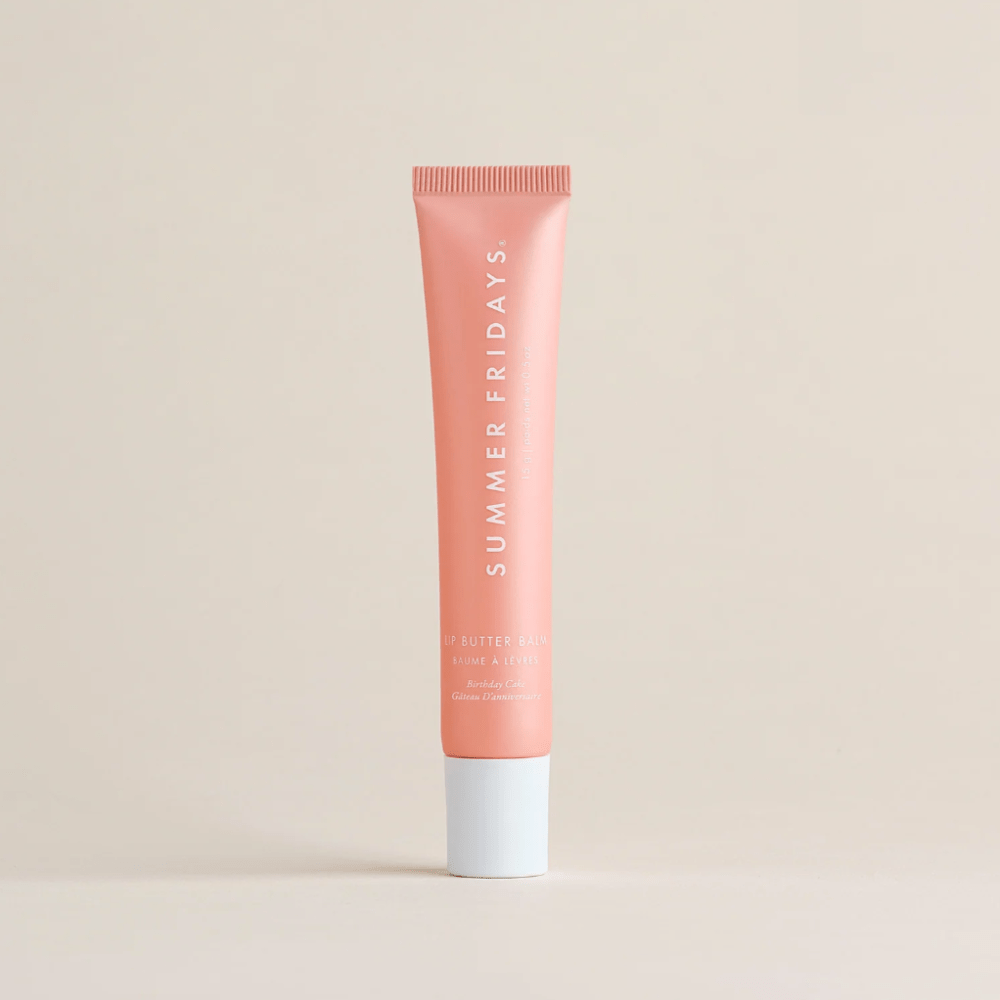 SUMMER FRIDAYS Lip Butter Balm 15g - Birthday Cake - The Face Method