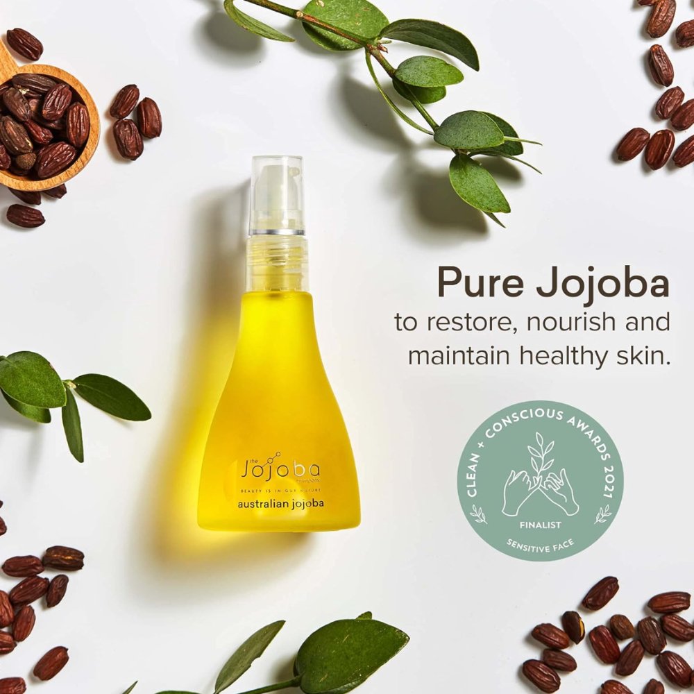 The Jojoba Company - 100% Natural Australian Jojoba Oil 85ml - The Face Method