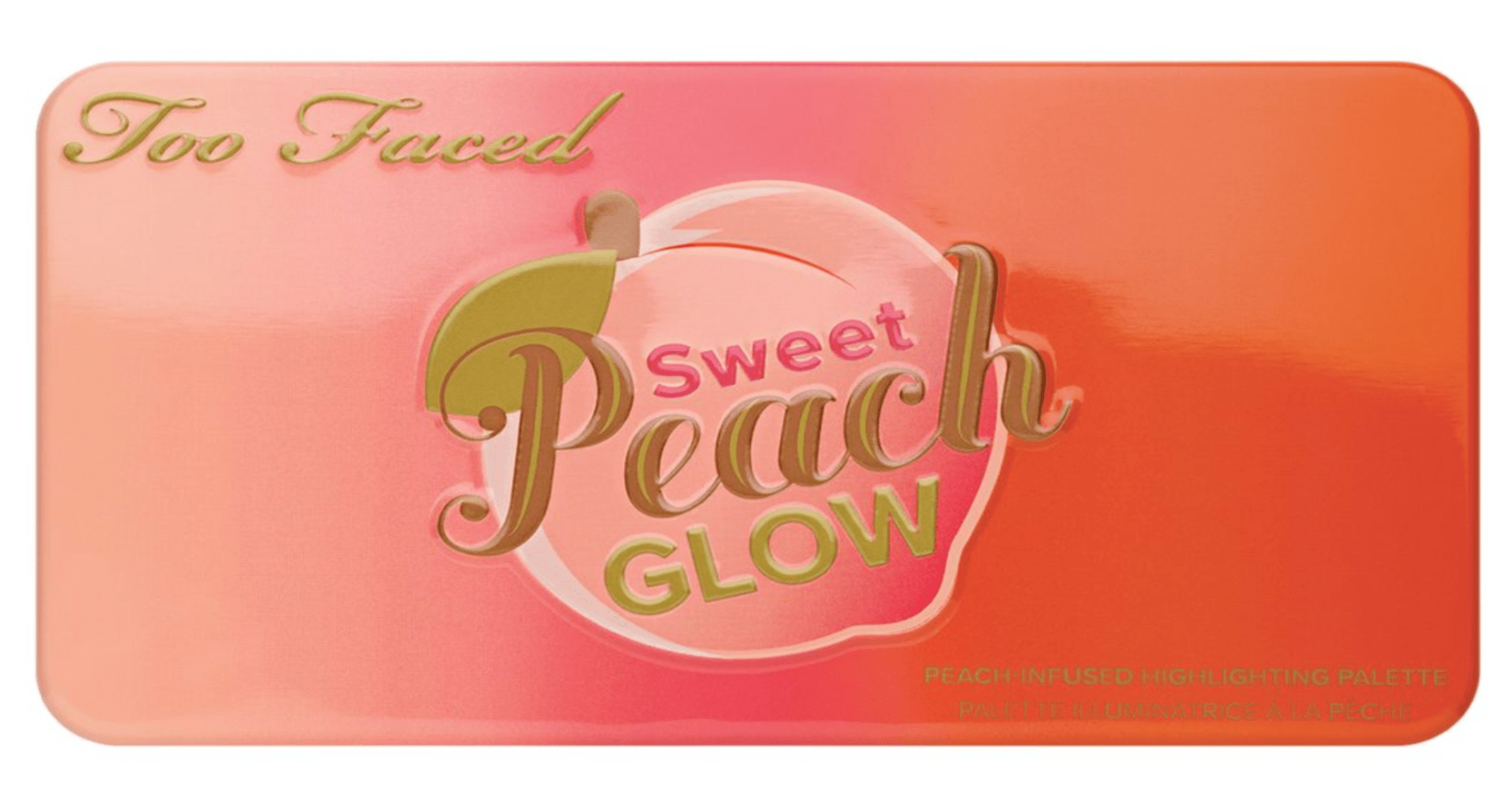 Too Faced Sweet Peach Glow Palette - The Face Method