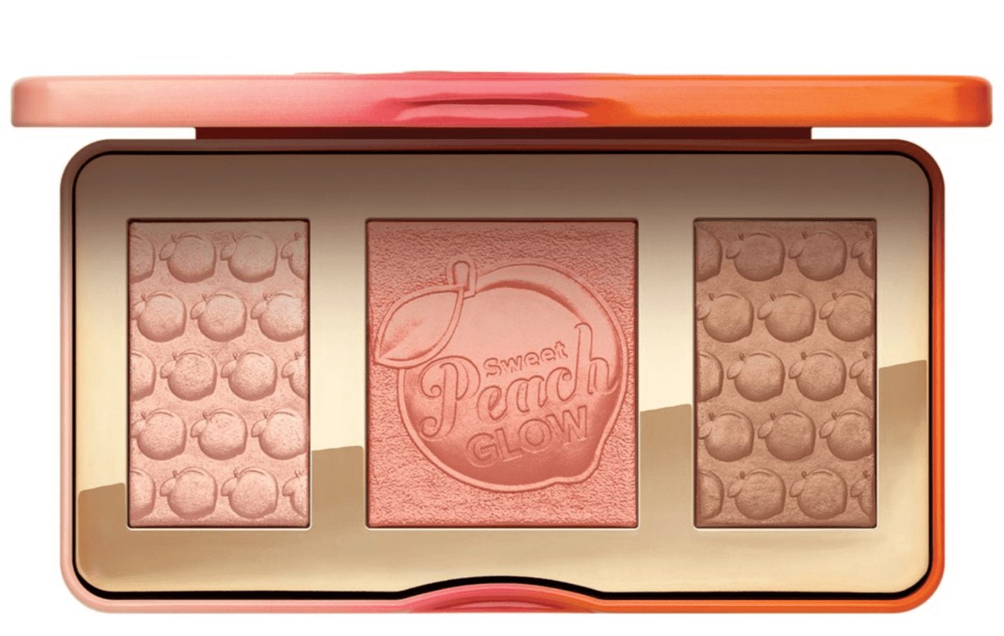 Too Faced Sweet Peach Glow Palette - The Face Method