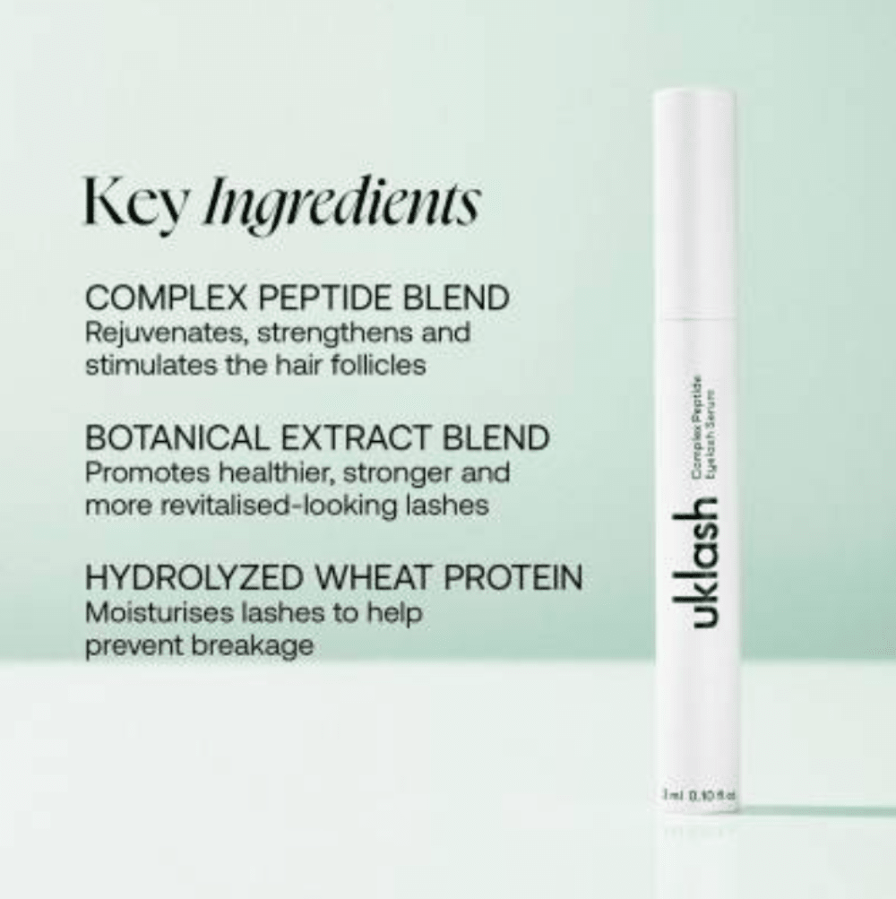 UKLASH Complex Peptide Eyelash Serum 3ml - The Face Method