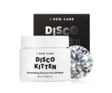 Load image into Gallery viewer, I DEW CARE - Disco Kitten Illuminating Diamond Peel-Off Mask
