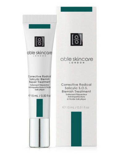ABLE Skincare London - Corrective Radical Salicylic S.O.S. Blemish Treatment 15ml - The Face Method