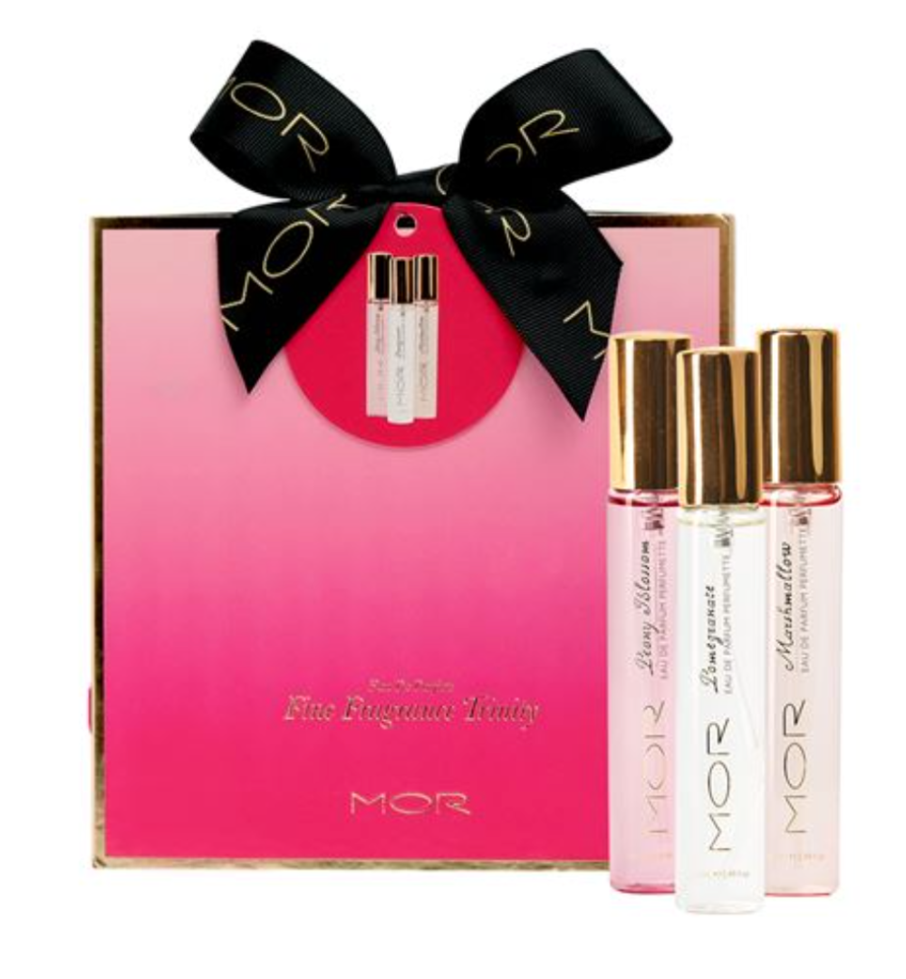 MOR Eau De Parfum Fine Fragrance Trinity Gift Set - 3pc - The Face Method