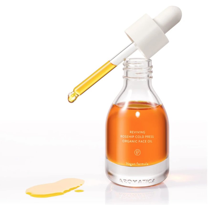 AROMATICA - Reviving Rosehip Cold Press Organic Face Oil 30ml - The Face Method