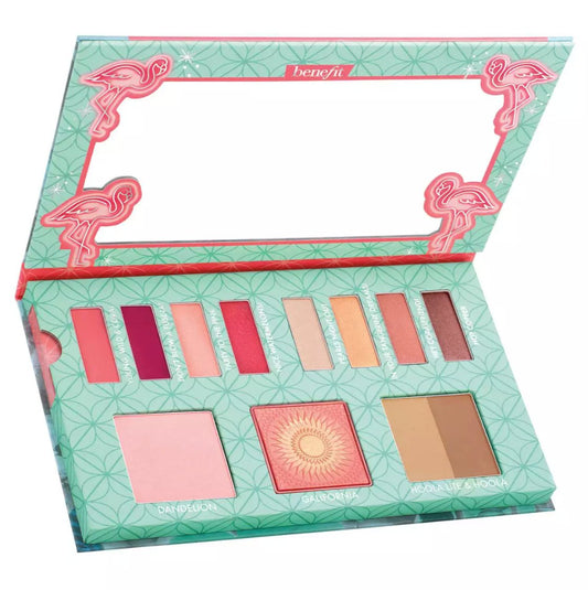 Benefit Party Like a Flockstar Make Up Palette - 12 Colours - The Face Method