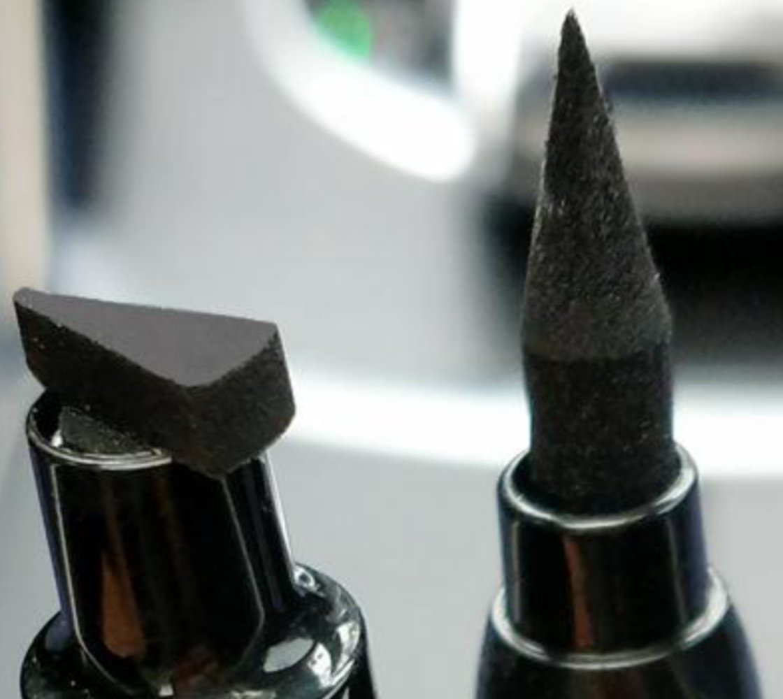 CmaaDu Liquid Eyeliner Black with Double-Headed Stamps - The Face Method