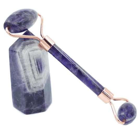 Genuine Natural Stone Facial Roller in Gift Box - Dual Ended - The Face Method