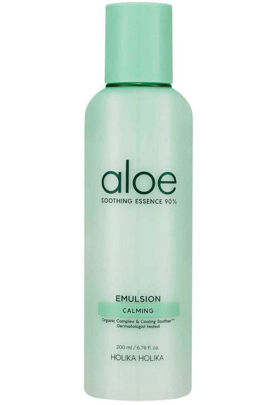 HOLIKA HOLIKA - Aloe Soothing Essence 90% Emulsion 200ml - The Face Method