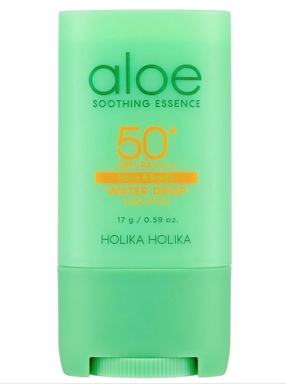 HOLIKA HOLIKA - Aloe Water Drop Sun Stick SPF50+ PA++++ 17g - The Face Method