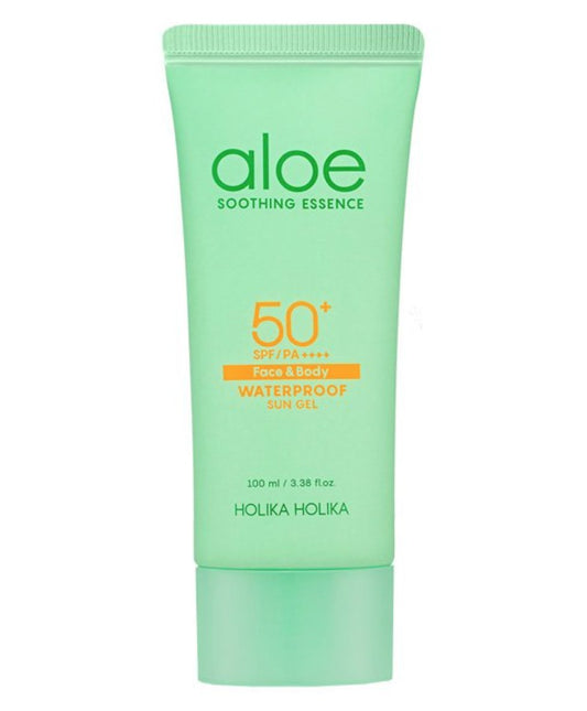 Holika Holika - Aloe Waterproof Sun Gel SPF50+ PA++++ 100ml - The Face Method