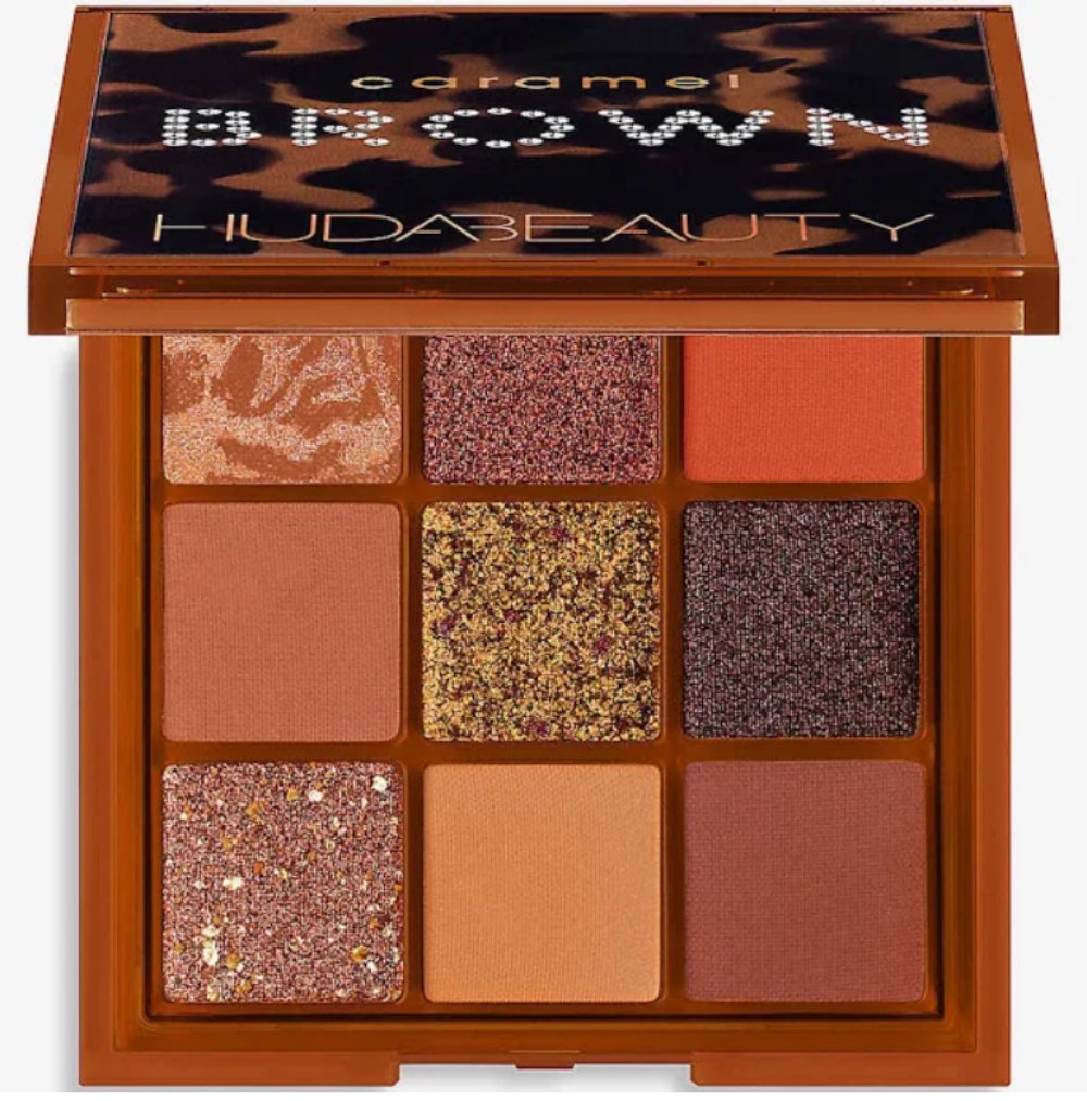 Huda Beauty Brown Obsessions Palette - Caramel - The Face Method