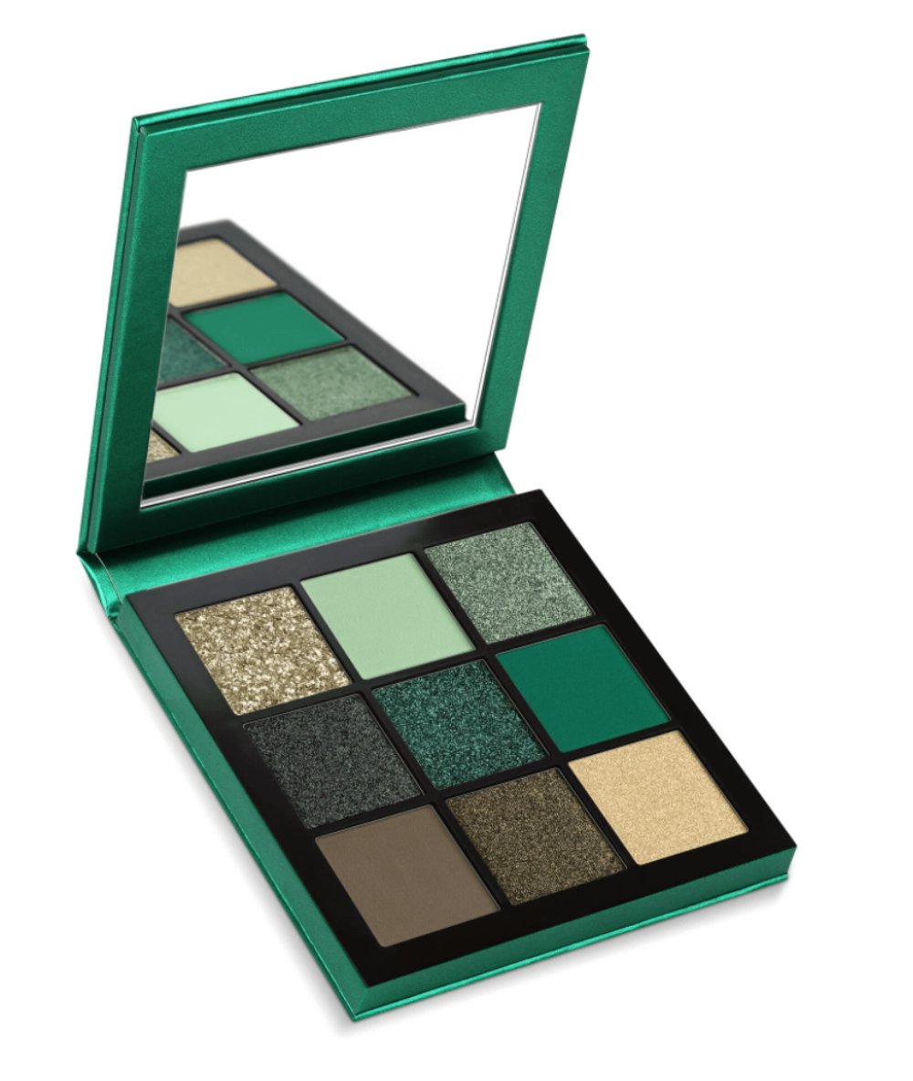 Huda Beauty Emerald Obsessions Palette - The Face Method