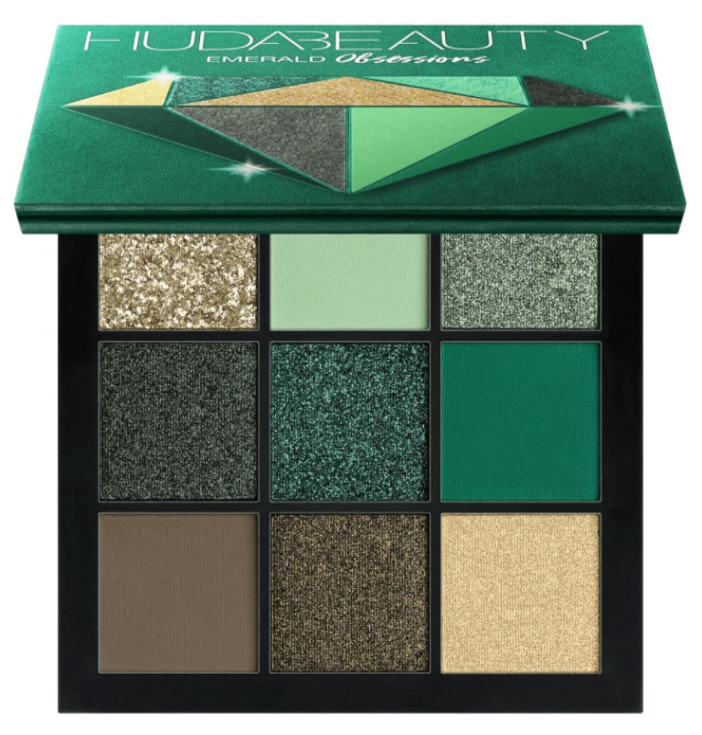 Huda Beauty Emerald Obsessions Palette - The Face Method