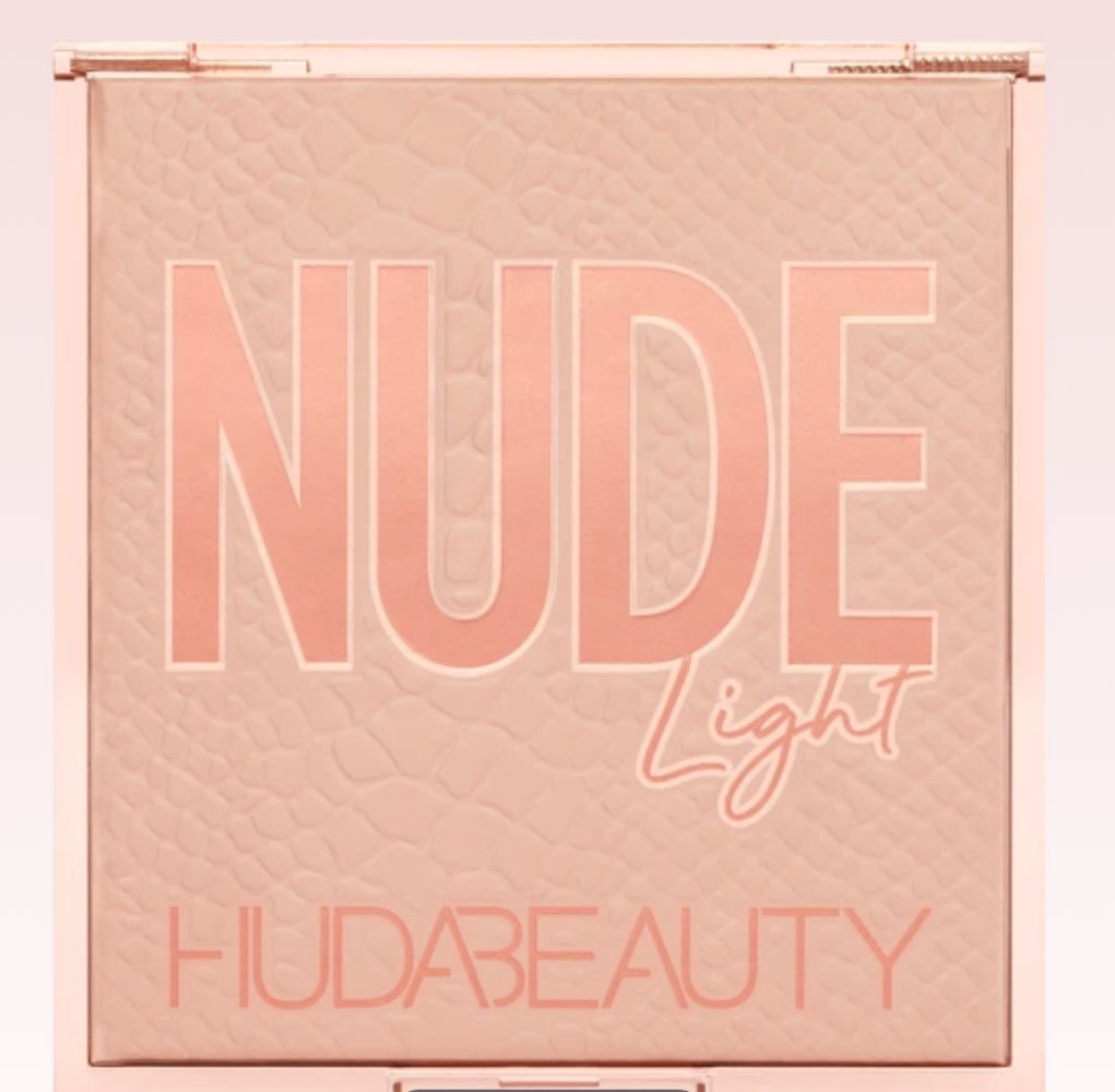 Huda Beauty Light Nude Obsessions Palette - The Face Method