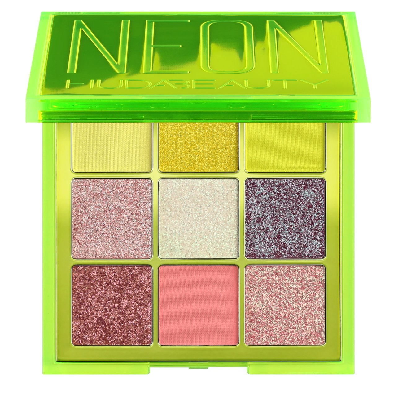 Huda Beauty NEON Green Obsessions Palette - The Face Method