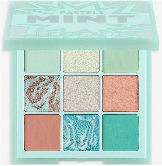 Huda Beauty Pastel Mint Obsessions Palette - The Face Method