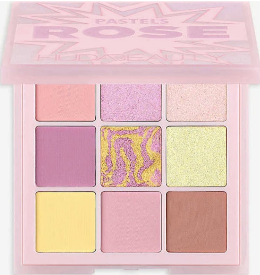Huda Beauty Pastel Rose Obsessions Palette - The Face Method