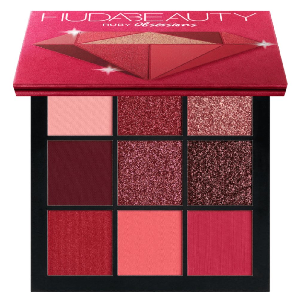 Huda Beauty Ruby Obsessions Palette - The Face Method