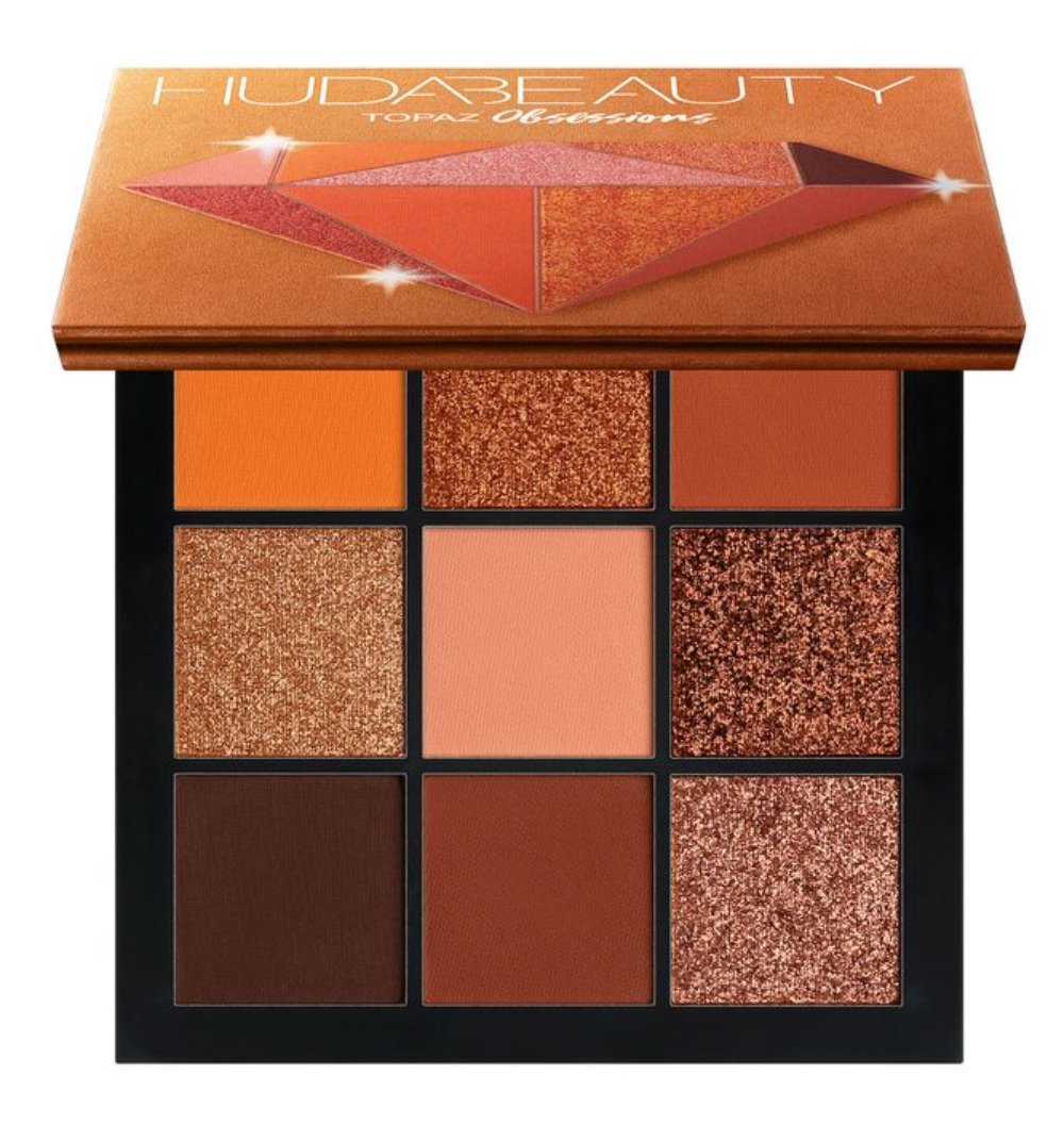 Huda Beauty Topaz Obsessions Palette - The Face Method