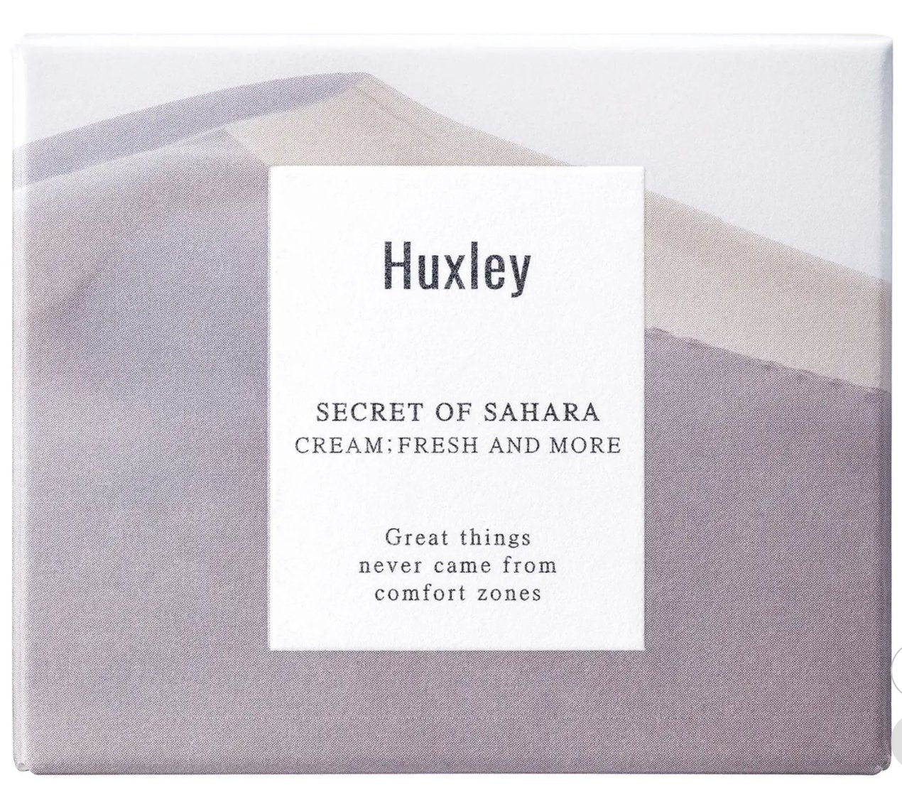 Huxley Secret of Sahara: Fresh and More Cream 50ml - The Face Method