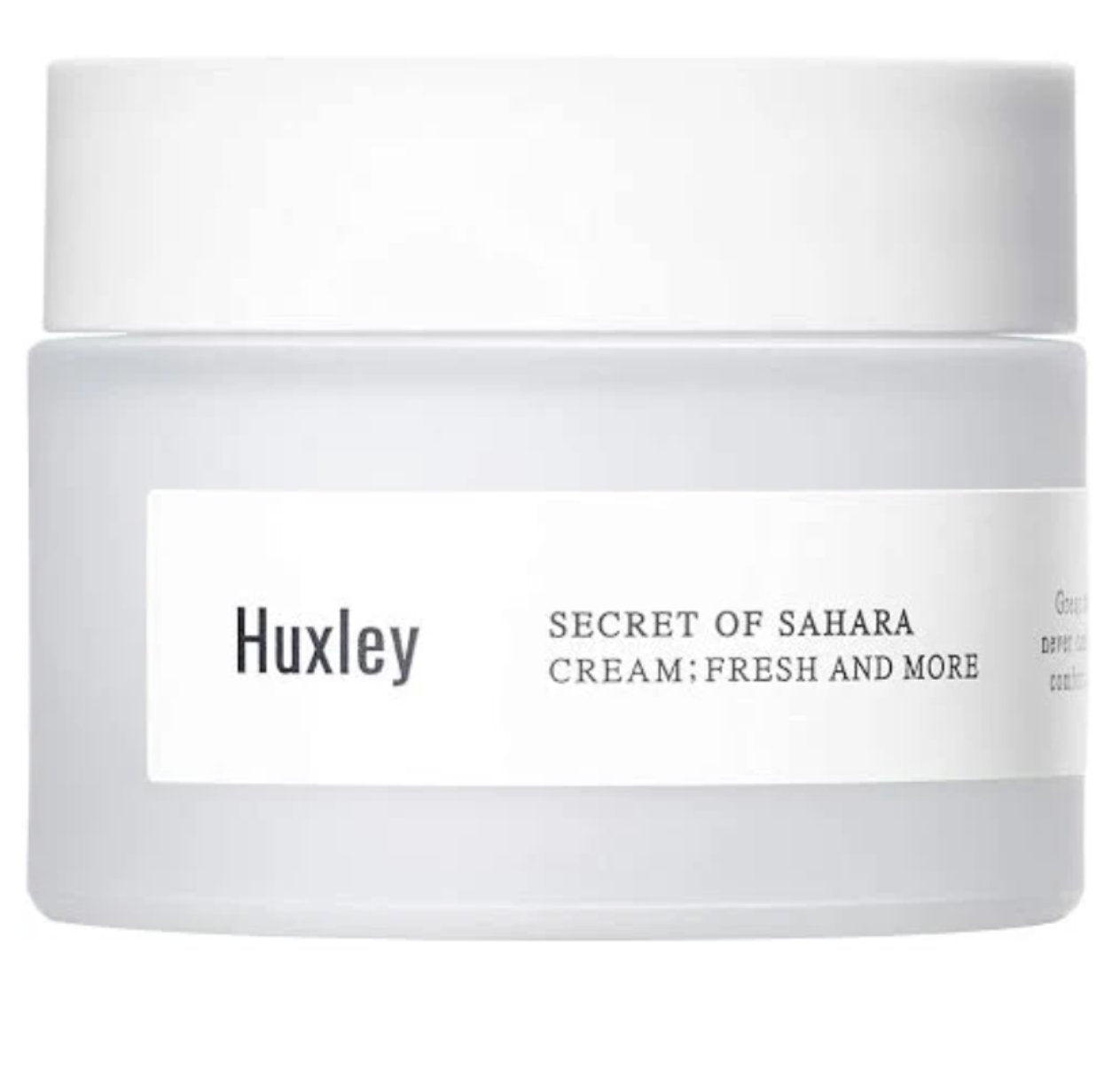 Huxley Secret of Sahara: Fresh and More Cream 50ml - The Face Method