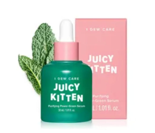 I DEW CARE - Juicy Kitten Purifying Power-Green Serum - The Face Method
