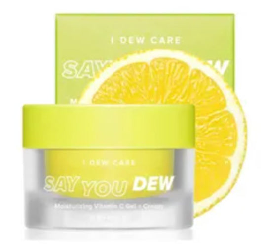 I DEW CARE - Say You Dew Moisturizing Vitamin C Gel + Cream EXP - The Face Method