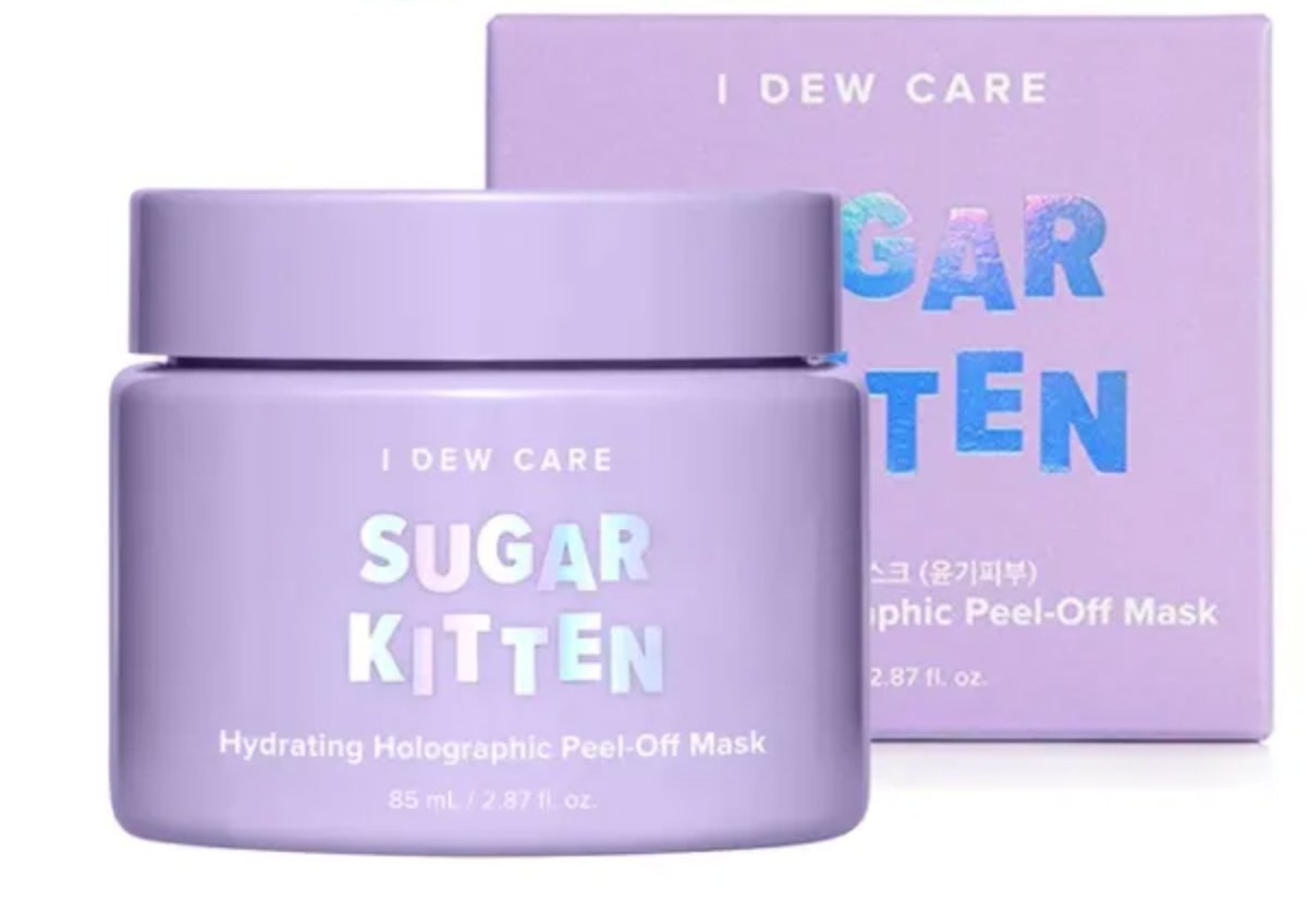 I DEW CARE - Sugar Kitten Hydrating Holographic Peel-Off Mask - The Face Method