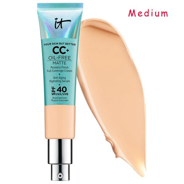 It Cosmetics Your Skin But Better CC Cream Oil Free Matte SPF40 32ml - The Face Method